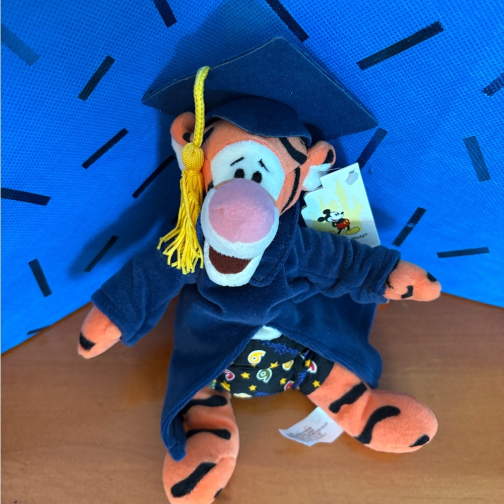 Disney Tigger Graduation Plush Toy